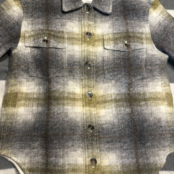 Wilfred Free Ganna Shirt MIDI Jacket - Medium - Picture 4 of 5